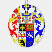 Frisia東の(ドイツ)の紋章付き外衣 セラミックオーナメント (左)