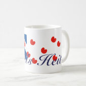 Frisianは私達にHeitのマグ印を付けます コーヒーマグカップ (正面右)