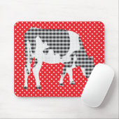 Frisian牛、Frieseのkoe マウスパッド (マウス)