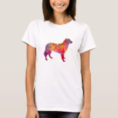 Frisian Pointer in watercolor Tシャツ (正面)