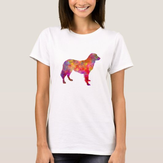 Frisian Pointer in watercolor Tシャツ (正面)