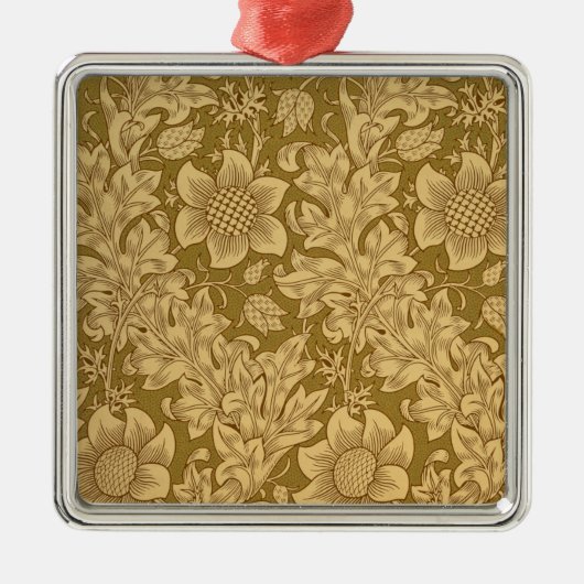「Fritillary」の壁紙のデザイン1885年 メタルオーナメント (正面)