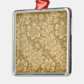 「Fritillary」の壁紙のデザイン1885年 メタルオーナメント (左)