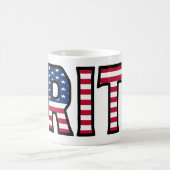 Fritz Name Vorname USA styled Tasse Kaffeetasse コーヒーマグカップ (中央)