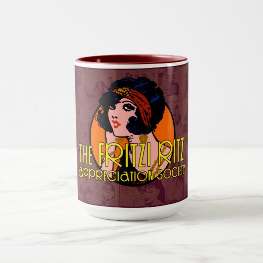 Fritzi Ritz Appreciation Society Mug マグカップ (中央)