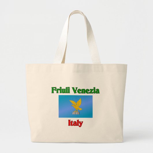 Friuli Venezia ラージトートバッグ (正面)