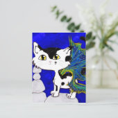 Frixie Socks、Cat Fairy ポストカード (スタンド正面)