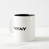 FriYayのマグ ツートーンマグカップ (正面左)