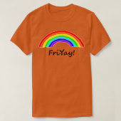FriyayはRainbows用 Tシャツ (デザイン正面)
