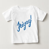 Friyay! ベビーTシャツ (正面)