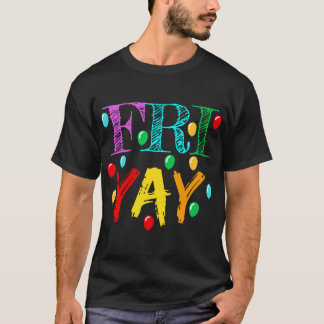 FriYay Tおもしろい先生週末金曜日 Tシャツ