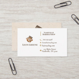 Fro理容師ショップ名刺 名刺