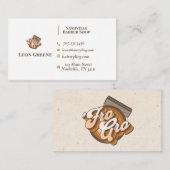 Fro理容師ショップ名刺 名刺 (正面/裏面)