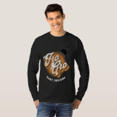 Fro Gro Gary Indiana  Afro Pick  Raised Fist Tシャツ (正面フル)