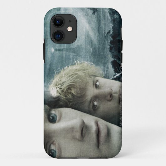 FRODO™とSamwiseクローズアップ Case-Mate iPhoneケース (裏面)