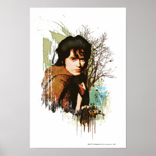 FRODO™の混合メディアのベクトルコラージュ ポスター