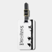 Frodo、サムおよびGollum ラゲッジタグ (正面縦)