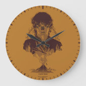 FRODO™ モウドゥーム™ テングワール刻印 グラフィック ラージ壁時計 (正面)