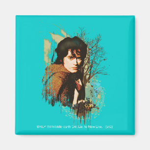 FRODO™混合メディアベクトルコラージュ マグネット