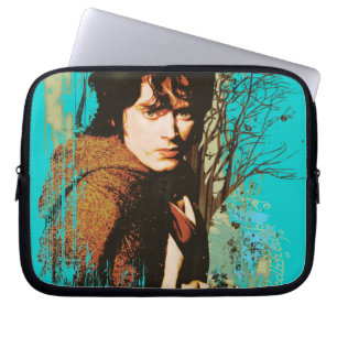 FRODO™混合メディアベクトルコラージュ ラップトップスリーブ