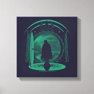 FRODO™ LEAVING THE SHIRE™ シルエット キャンバスプリント