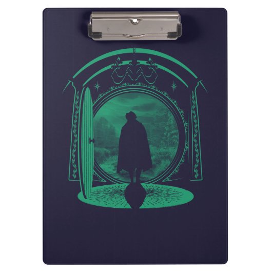 FRODO™ LEAVING THE SHIRE™ シルエット クリップボード (正面)