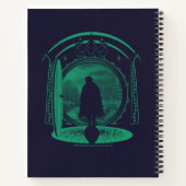 FRODO™ LEAVING THE SHIRE™ シルエット ノートブック (裏面)