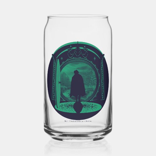 FRODO™ Leaving THE SHIRE™ Silhouette ガラス缶 (正面)