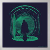 FRODO™ Leaving THE SHIRE™ Silhouette ポスター (正面)
