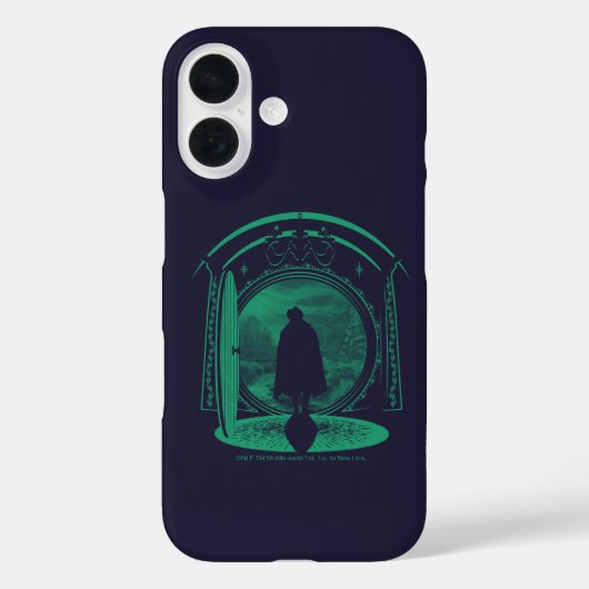 FRODO™ Leaving THE SHIRE™ Silhouette Case-Mate iPhoneケース (裏面)
