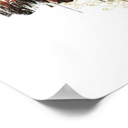 FRODO™ Mixed Media Vector Collage ポスター (角)