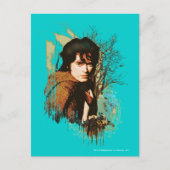 FRODO™ Mixed Media Vector Collage ポストカード (正面)