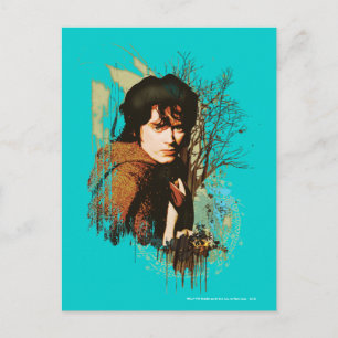 FRODO™ Mixed Media Vector Collage ポストカード