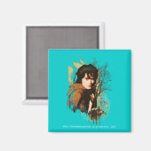 FRODO™ Mixed Media Vector Collage マグネット (正面/裏面)