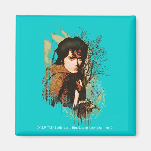 FRODO™ Mixed Media Vector Collage マグネット (正面)
