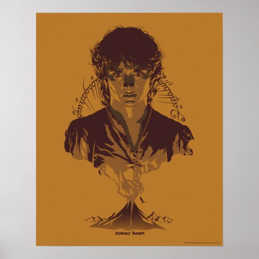 FRODO™ MOUNT DOOM™ テングワール刻印 グラフィック ポスター (正面)