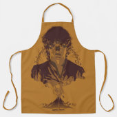 FRODO™ MOUNT DOOM™ Tengwar Inscription Graphic エプロン (正面)