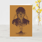 FRODO™ MOUNT DOOM™ Tengwar Inscription Graphic カード (黄色い花)