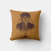 FRODO™ MOUNT DOOM™ Tengwar Inscription Graphic クッション (正面)