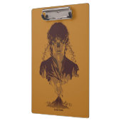 FRODO™ MOUNT DOOM™ Tengwar Inscription Graphic クリップボード (左)