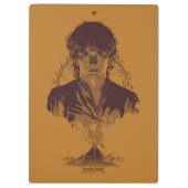FRODO™ MOUNT DOOM™ Tengwar Inscription Graphic クリップボード (裏面)