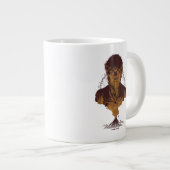 FRODO™ MOUNT DOOM™ Tengwar Inscription Graphic ジャンボコーヒーマグカップ (正面右)