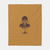 FRODO™ MOUNT DOOM™ Tengwar Inscription Graphic フリースブランケット (正面)