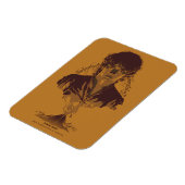 FRODO™ MOUNT DOOM™ Tengwar Inscription Graphic マグネット (左側)