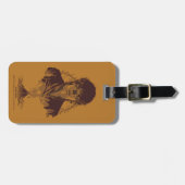 FRODO™ MOUNT DOOM™ Tengwar Inscription Graphic ラゲッジタグ (正面横)