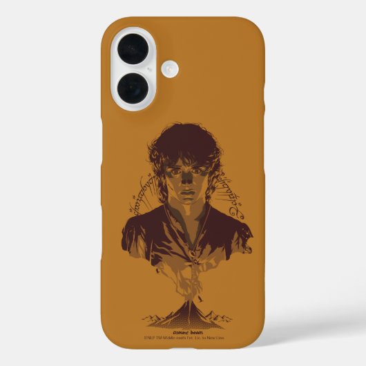 FRODO™ MOUNT DOOM™ Tengwar Inscription Graphic Case-Mate iPhoneケース (裏面)