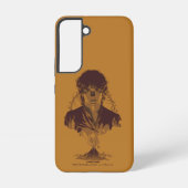 FRODO™ MOUNT DOOM™ Tengwar Inscription Graphic Samsung Galaxyケース (裏面)