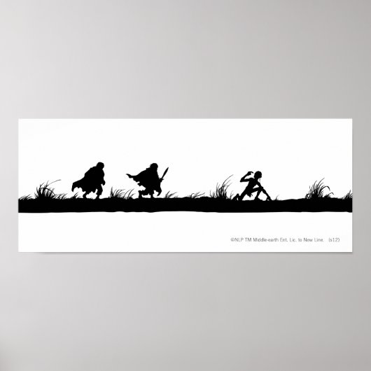 FRODO™、Sam、GOLLUM™ ポスター (正面)