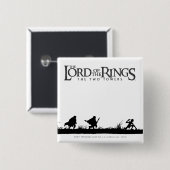 FRODO™、Sam、GOLLUM™ 缶バッジ (正面&裏面)