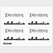 FRODO™、Sam、GOLLUM™ 長方形シール (シート)